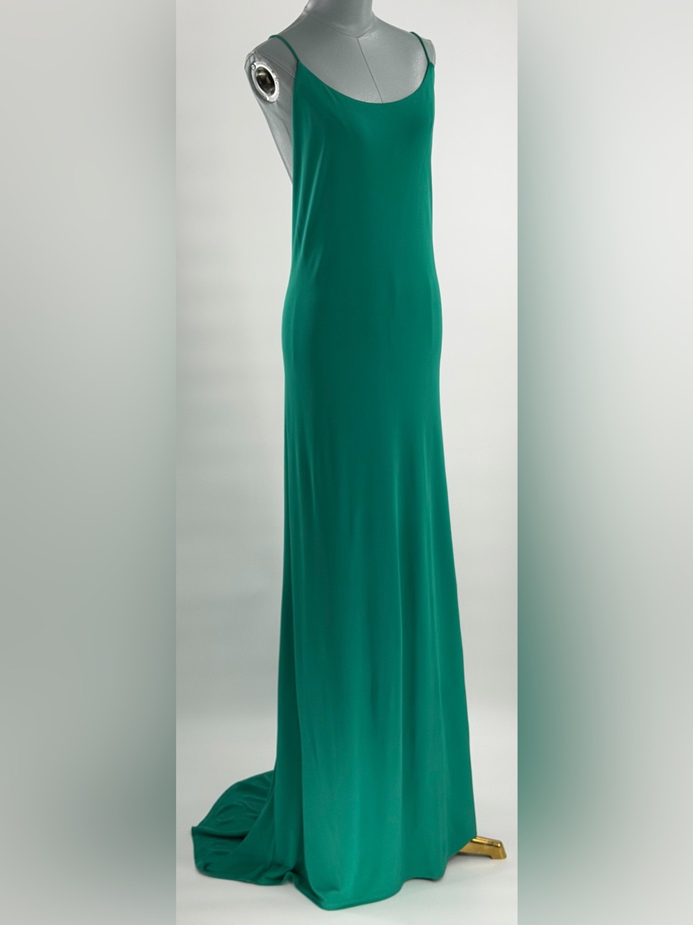 🆕 RAT & BOA 🧿 NWOT Amora Back Draped Jersey Dress, Green - Sz M - Picture 12 of 16
